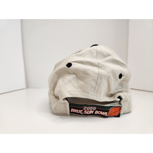 2008 Brut Sun‎ Bowl Hat Cap Strap Back NCAA College Football 75th Anniversary - Picture 4 of 8